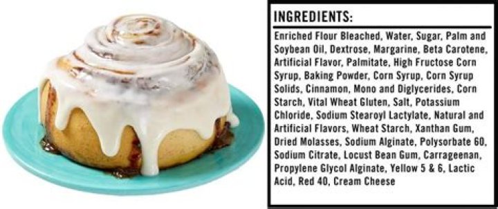 10 Cinnabon Cinnamon Roll Nutrition Facts