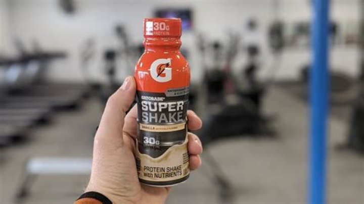 10 Gatorade Super Shake Nutrition Facts