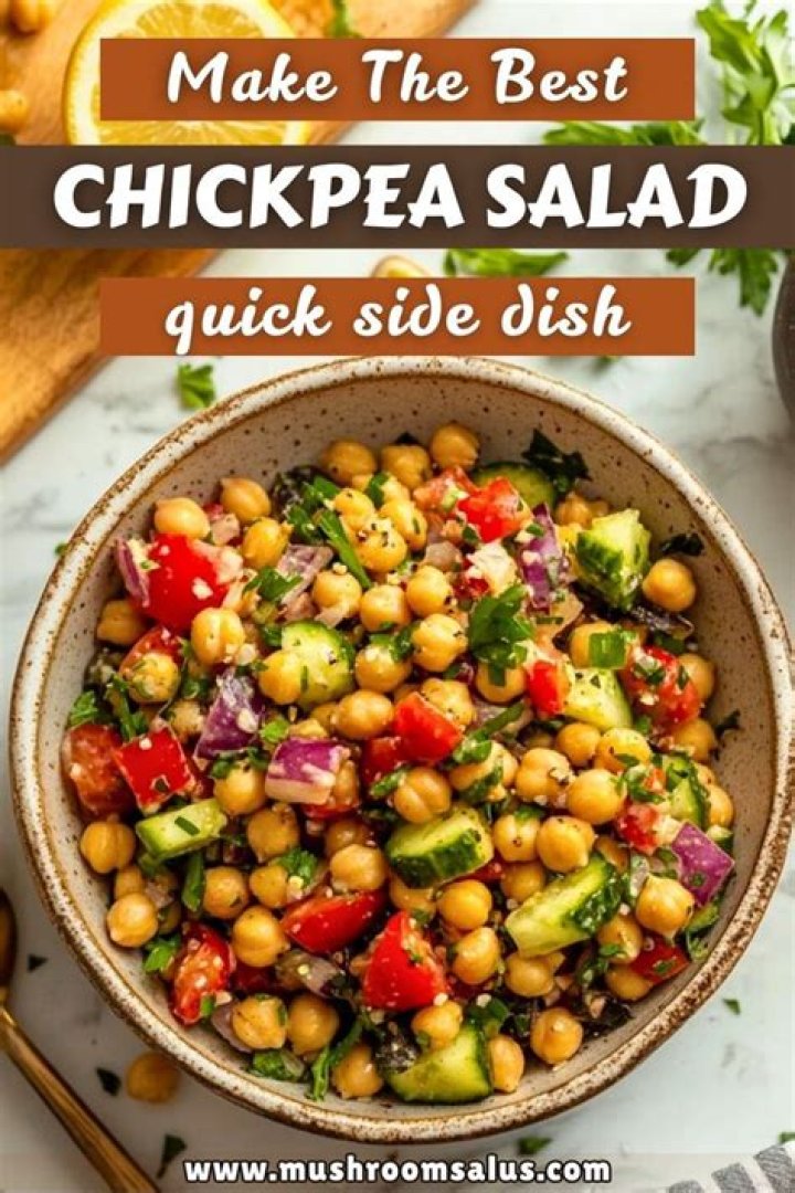 10-Minute Chickpea Salad Meal Prep