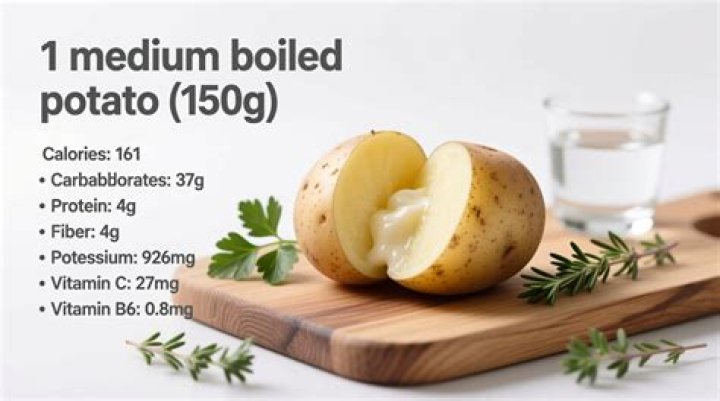 18 Boiled Potato Nutrition Facts