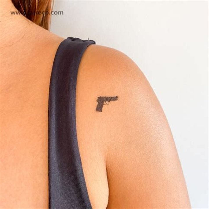 18 Celebrity Gun Tattoos | Steal Her Style