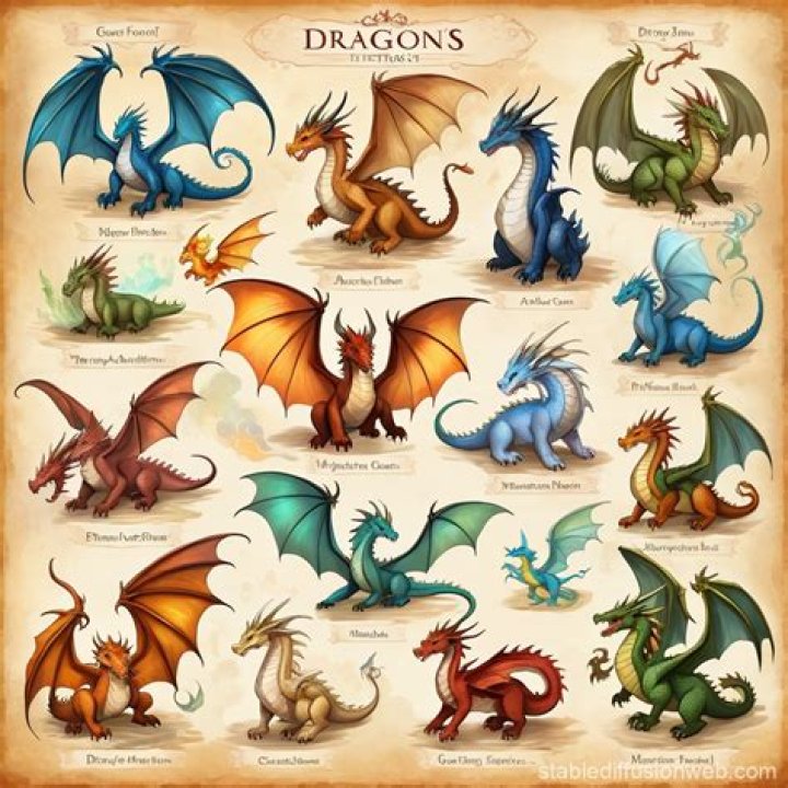 18 Types of Dragons You've Probably Encountered
