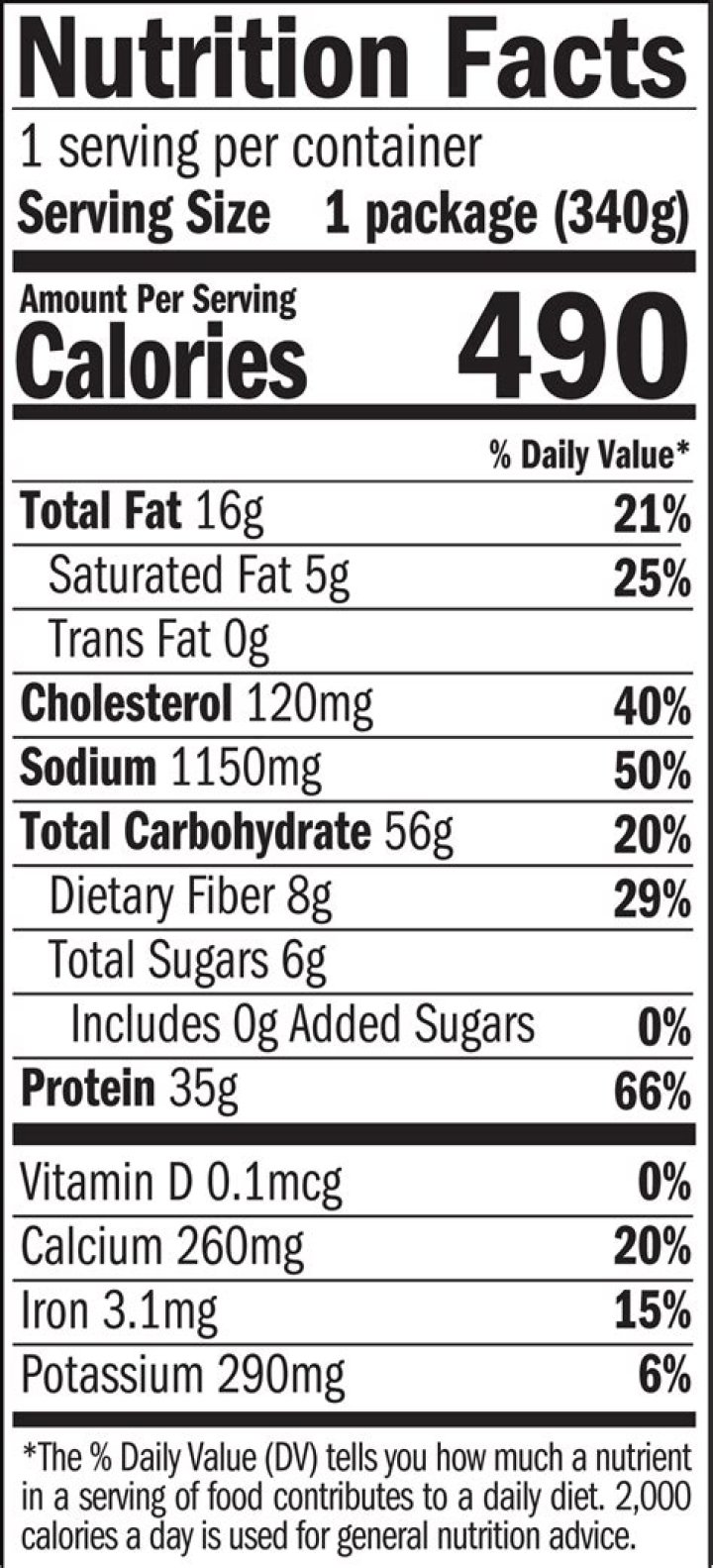 19 Chicken Parmesan Nutrition Facts