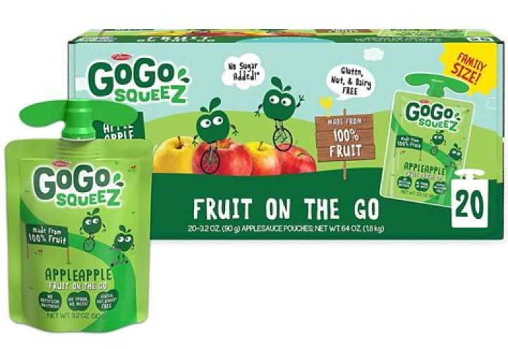 19 Gogo Squeez Nutrition Facts