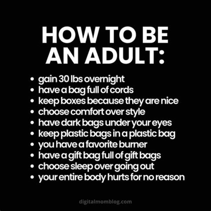 20 Best Quotes About Growing Up & Adulting Memes Perfectly Describe What 'Becoming An Adult' Actually Means