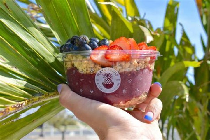 20 Playa Bowls Nutrition Facts