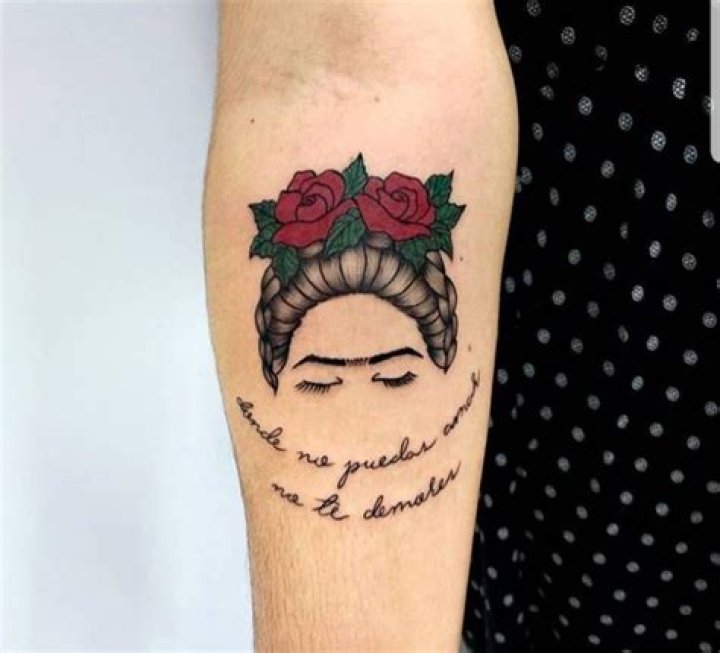 22 Badass Frida Kahlo Tattoos That Are Total Pieces Of Art