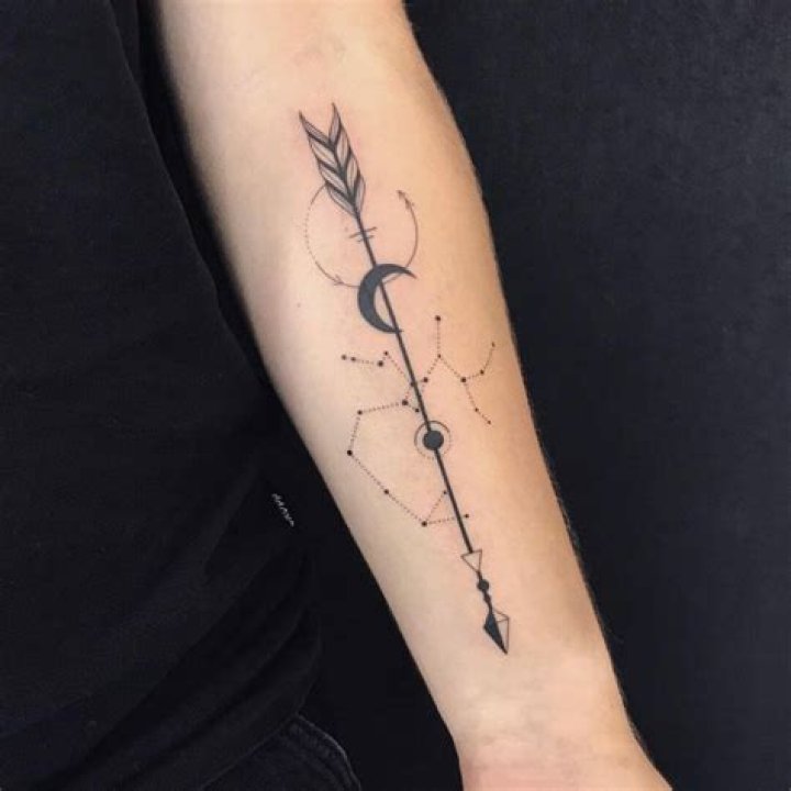 25 Best Zodiac Tattoos, Arrow Symbols And Meanings For Sagittarius Zodiac Sign