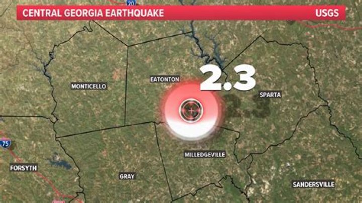 3.2 magnitude in central Georgia
