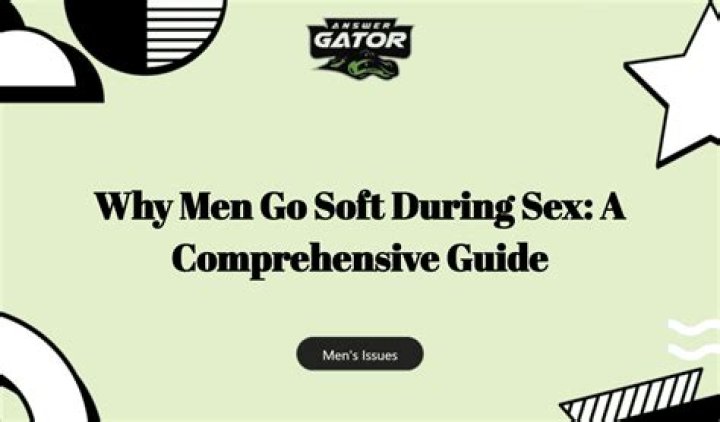 3 Common Reasons Men Go Soft During Sex | David Wygant