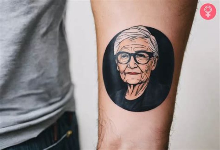 31 Grandmother Tattoo Photos & Meanings