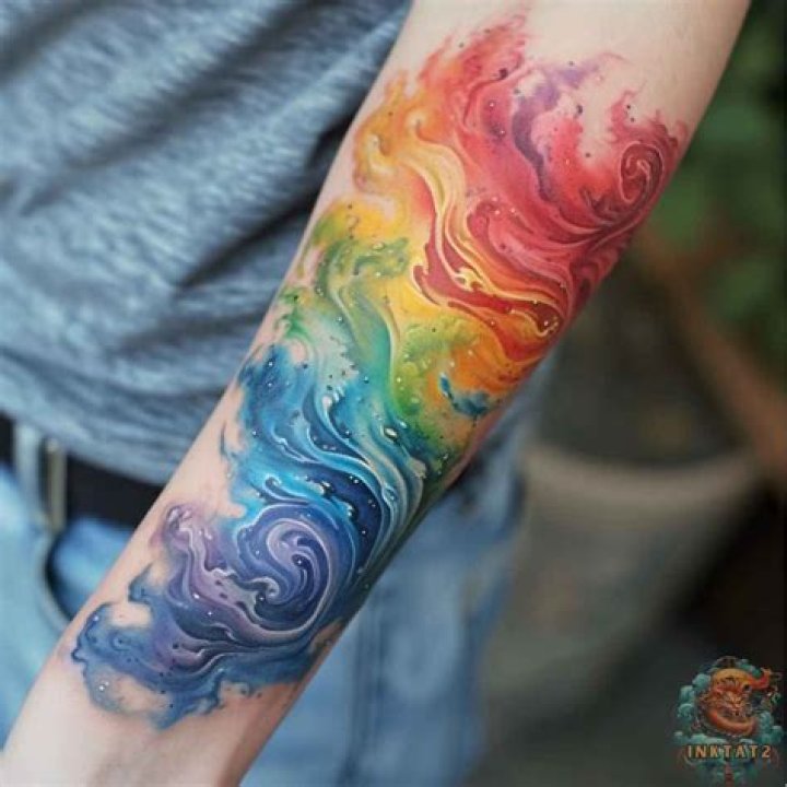 5 Celebrity Rainbow Tattoos | Steal Her Style