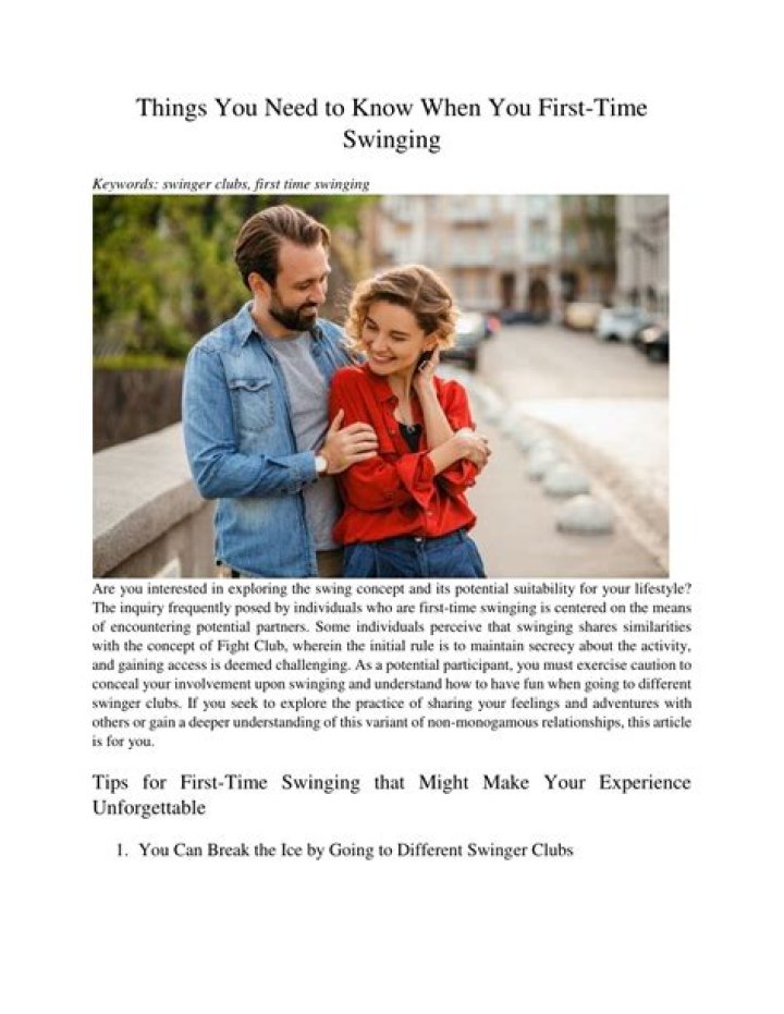 5 Things You Need To Know About Swinging (And Why You Should Try It) | Mike Hatcher