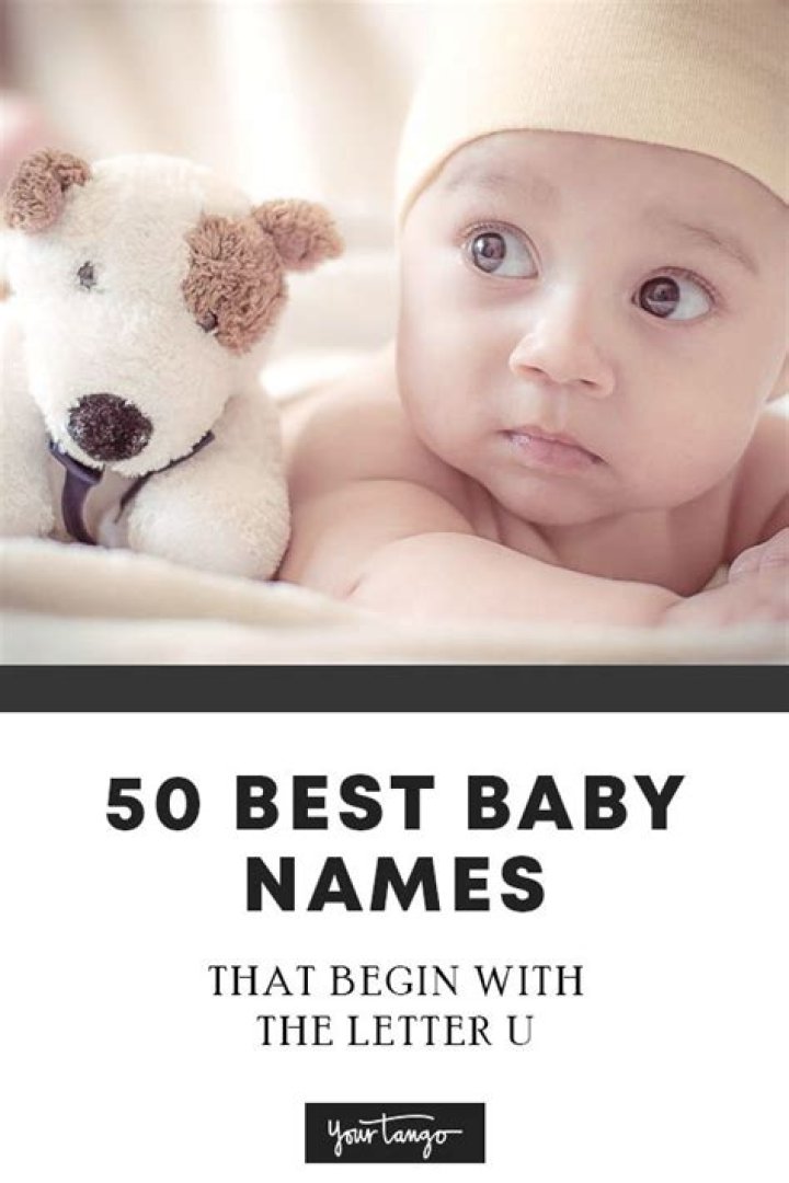 50 Best Baby Names That Start With The Letter U