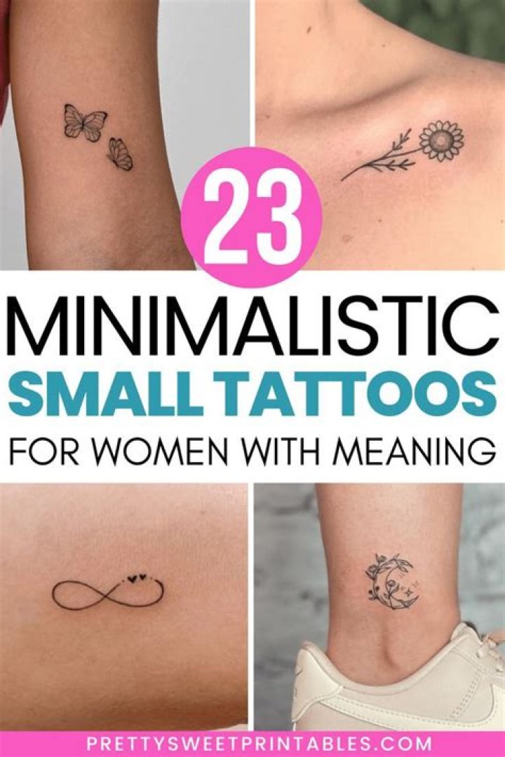 50 Small Tattoos With Big Meanings - Tiny Tattoo Ideas