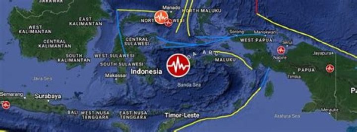 6.1M Earthquake Hits Banda Sea; Caused by Subduction