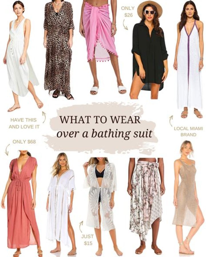 6 Cover-Up Ideas for What to Wear Over a Bathing Suit