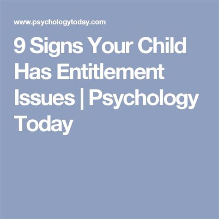 9 Signs Your Child Has Entitlement Issues