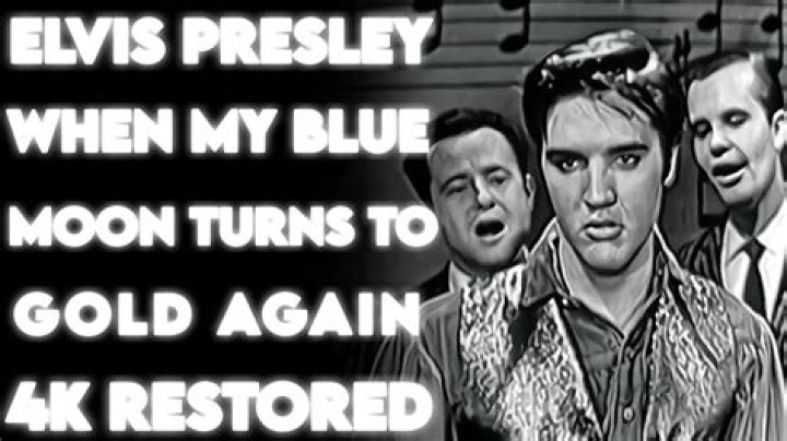 A Hit of the 1940’s, “When My Blue Moon Turns to Gold Again”