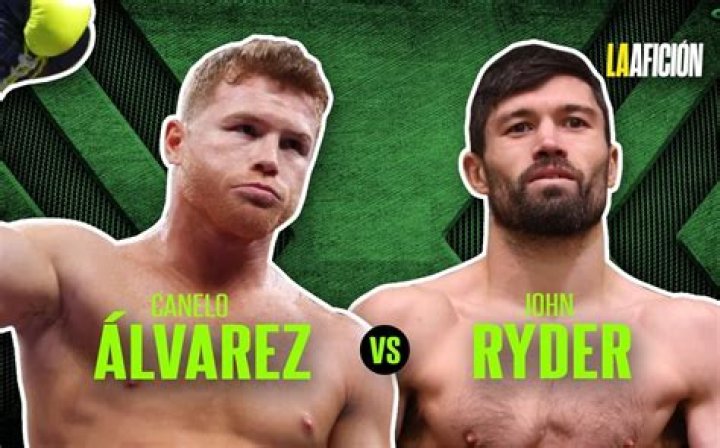 ¿A qué hora pelea el Canelo Álvarez? Dónde ver pelea de Canelo vs Ryder EN VIVO