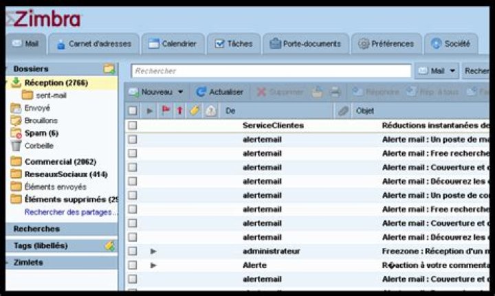 Accéder à la messagerie Alice Zimbra comment se connecter ?