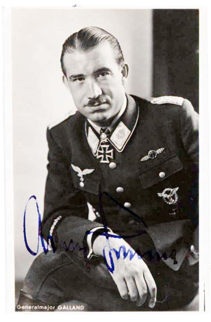 Adolf Galland and Hannelies Ladwein
