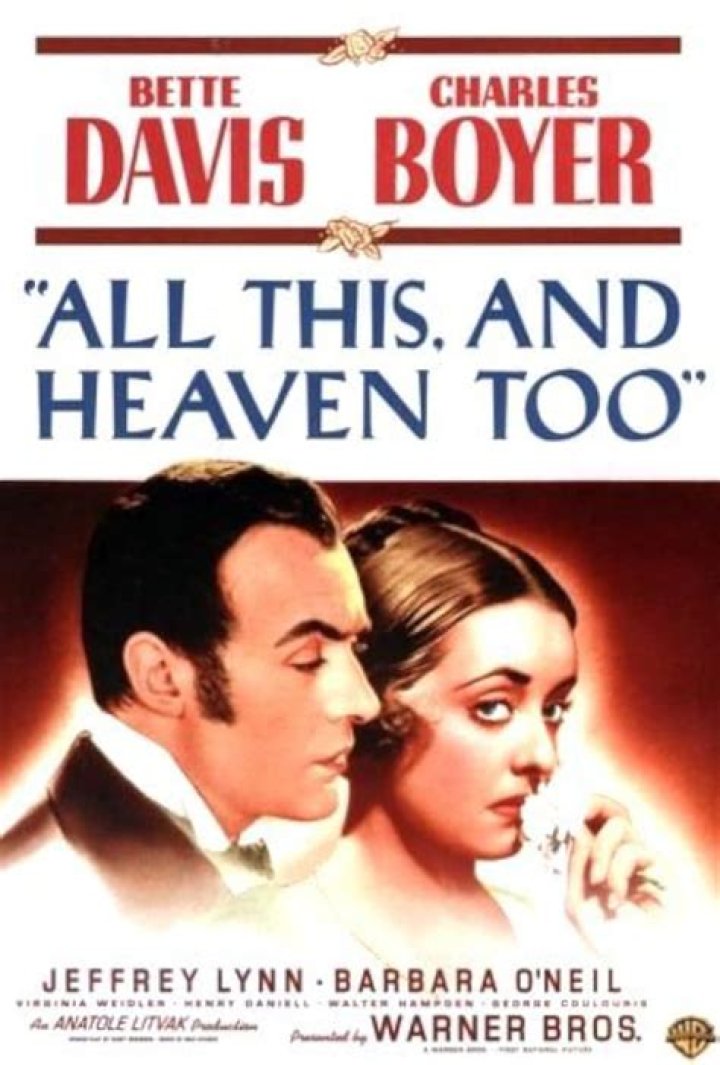 	All This and Heaven Too	