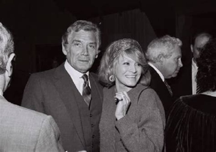 Angie Dickinson and Gene Dickinson
