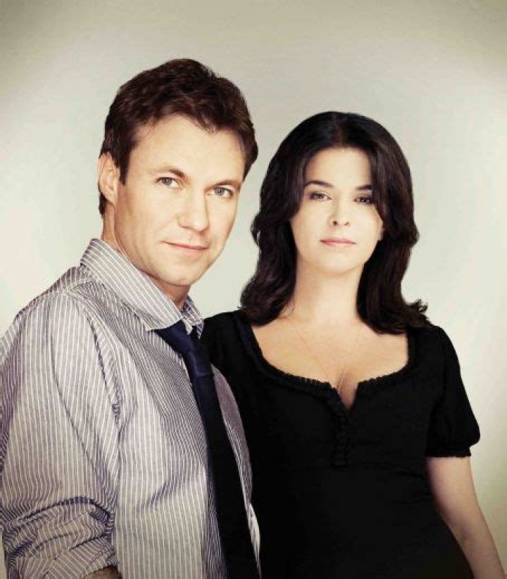 Angie Harmon and Chris Vance