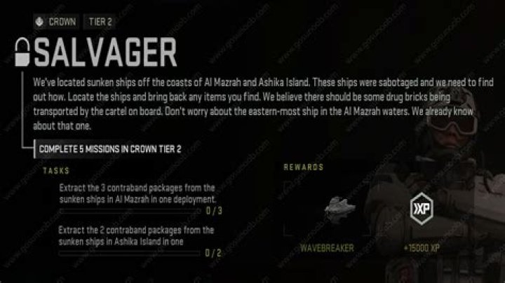 Ashika Island Contraband Packages Locations