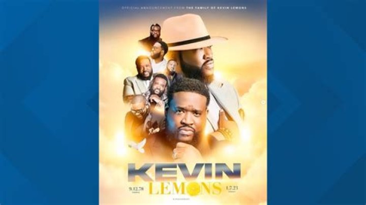 Atlanta gospel singer Kevin Lemons dead at 44