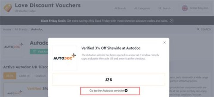 Autodoc Discount Code: Up to 25% + Extra 3% Off