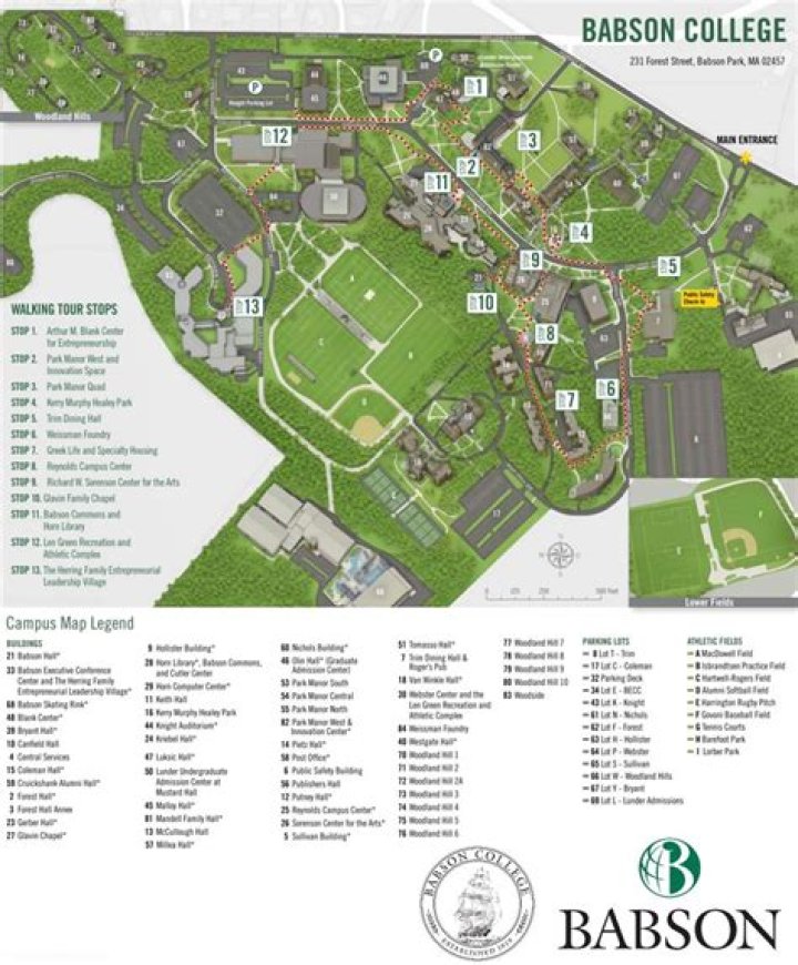 Babson College Men's Tennis Program Information