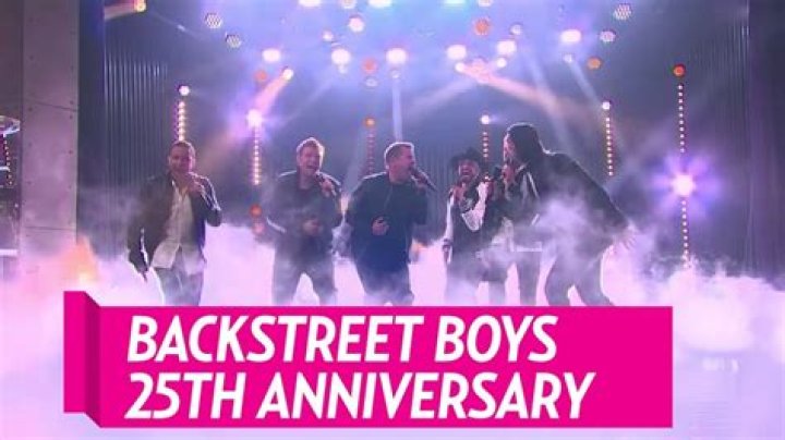 فريق Backstreet Boys يحتفل بمرور 25 عاما على تأسيسه