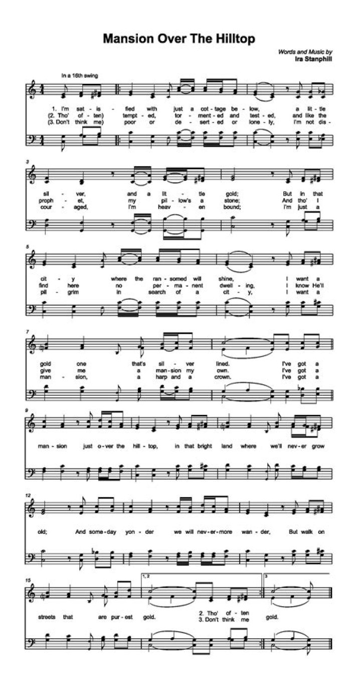 Best Loved Hymns VIII: Mansion Over the Hilltop