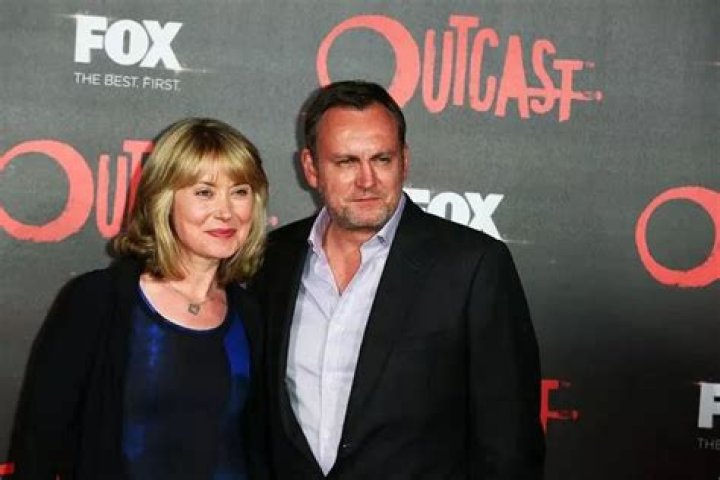 Beth Goddard and Philip Glenister