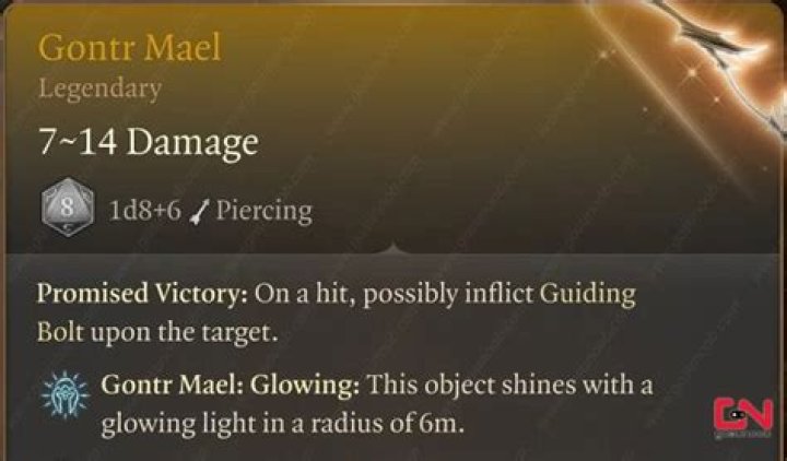 BG3 Gontr Mael Legendary Bow