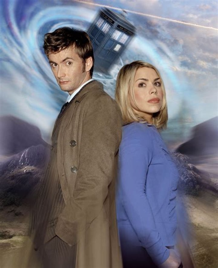 Billie Piper and David Tennant