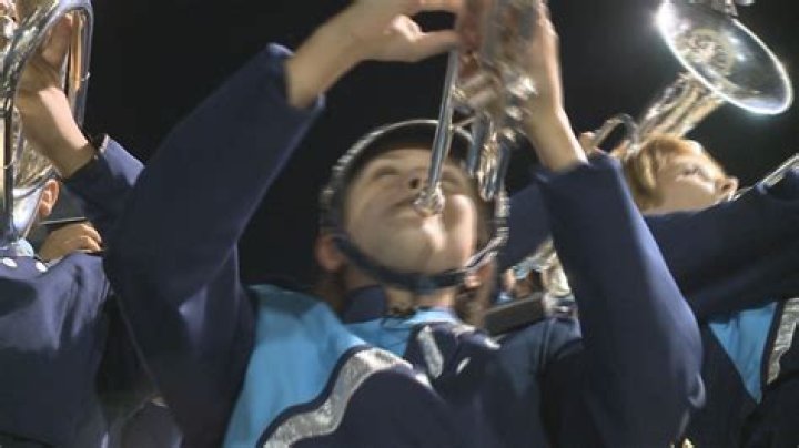 Blind trumpet player joins marching band... and kills it