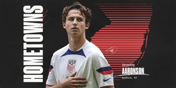 Brenden Aaronson’s World Cup journey started in his family’s New Jersey basement