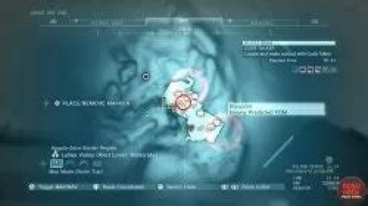 Brennan LRS-46 Blueprint Location | MGSV: The Phantom Pain