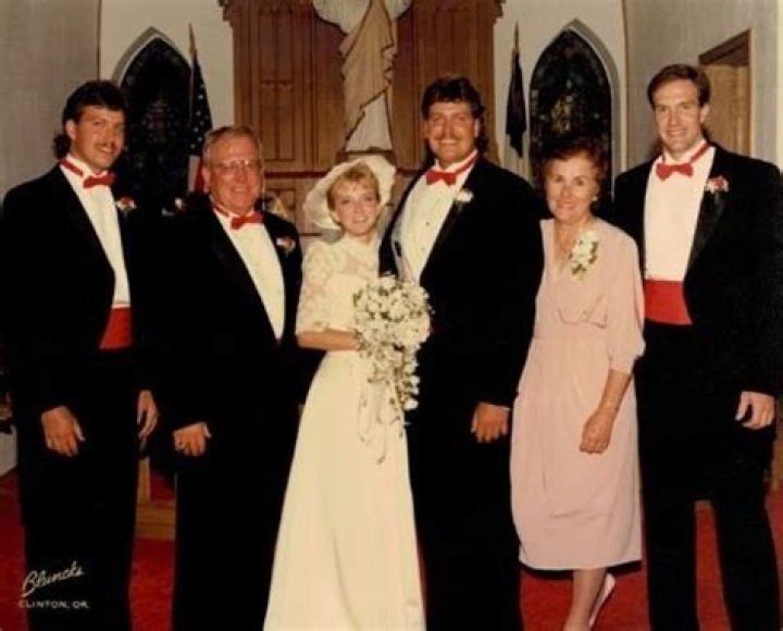Buddy Ryan and Joanie Ryan