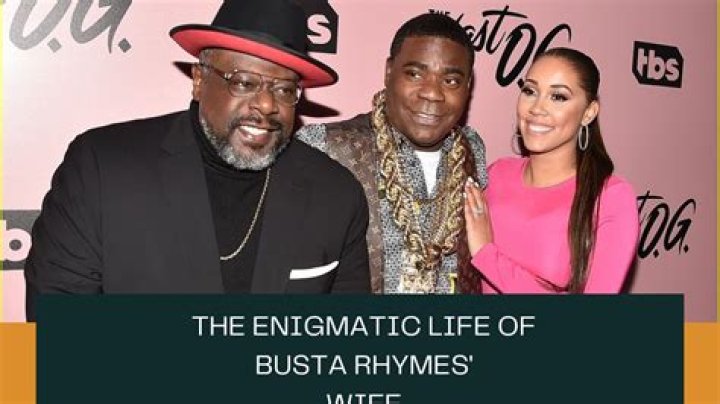 Busta Rhymes And Wife: A Journey Through Love And Music
