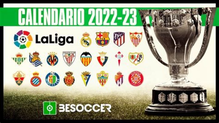 Calendario de la Liga Santander 2022