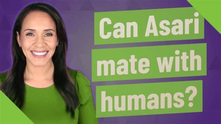 Can asari mate with humans?