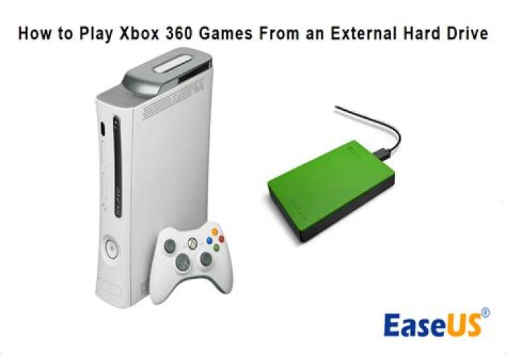Can I play movies from my external hard drive through Xbox 360?