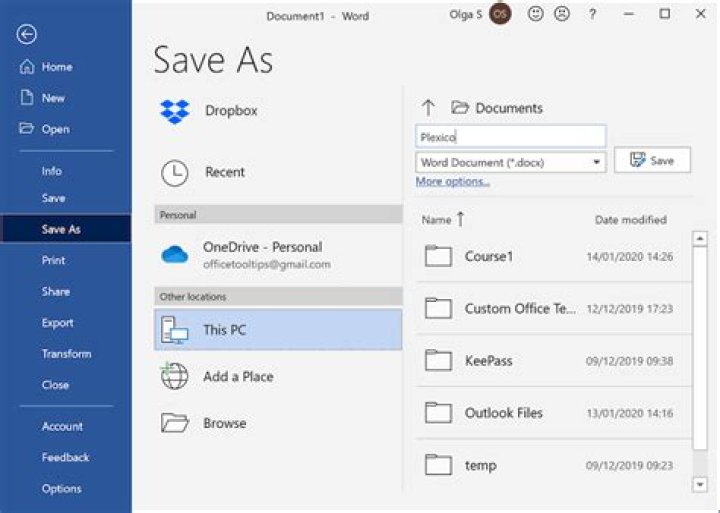 Can I save Office 365 documents locally?