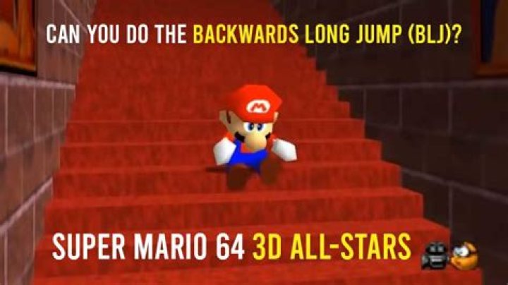 Can you Blj in Mario 3D All Stars?