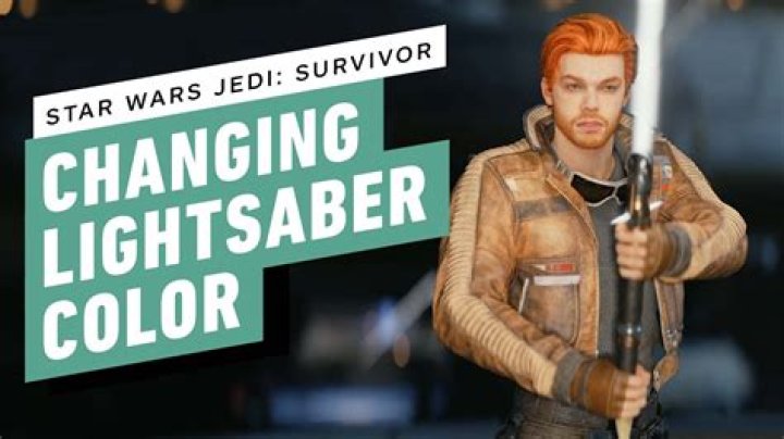 Can you change your lightsaber color in Jedi Outcast?