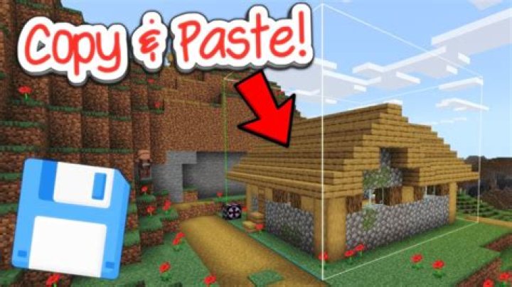 Can you copy and paste buildings in Minecraft?